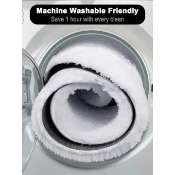 ONASAR Plush Round Rug for Kids Bedroom Cozy Home Decor