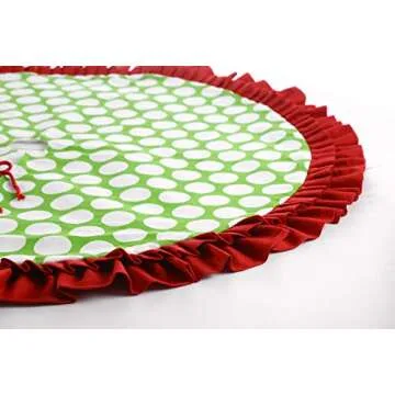 E-FirstFeeling Christmas Tree Skirt 48 Inch Stylish Design