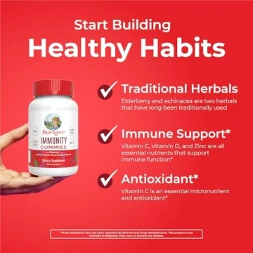 Mary Ruth's Immunity Gummies with Elderberry Vegan Pectin Based