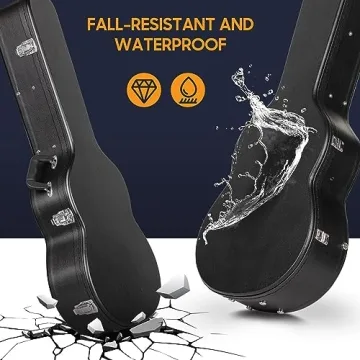 CAHAYA Hard Shell Guitar Case for Classical Guitars