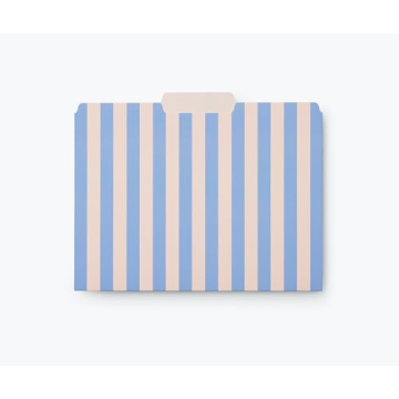 Stylish Rifle Paper Co. Hydrangea Assorted File Folders