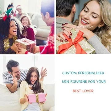 Custom Bobbleheads Figures Sculpted by Famous Tiktok Clay Artist Jerry Personalized Figurine Gifts for Boyfriend Husband Boss Office Coworker