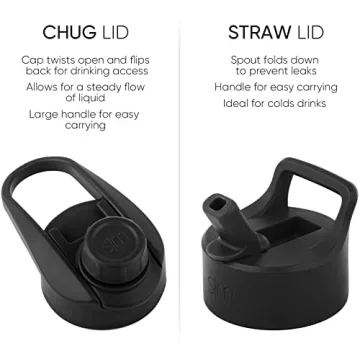 Simple Modern 32oz Insulated Water Bottle with Straw