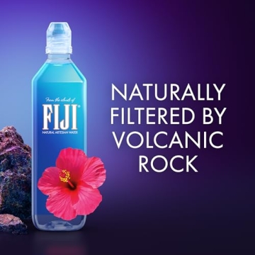 FIJI Artesian Water 700mL 12 Pack With Sports Cap