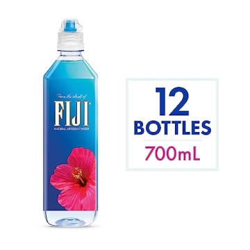 FIJI Artesian Water 700mL 12 Pack With Sports Cap