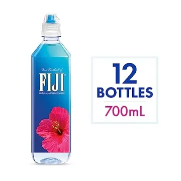 FIJI Artesian Water 700mL 12 Pack With Sports Cap