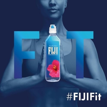 FIJI Artesian Water 700mL 12 Pack With Sports Cap