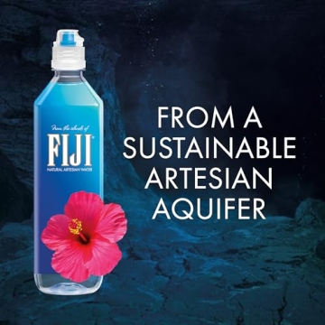FIJI Artesian Water 700mL 12 Pack With Sports Cap