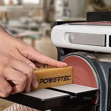 POWERTEC Abrasive Cleaning Stick for Sanding Belts & Discs