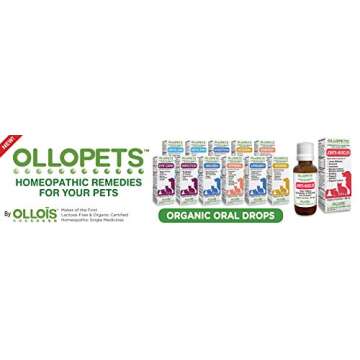 OLLOPETS Infection, Organic Homeopathic Remedy for Pets, 1 Fl Ounce