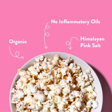 LesserEvil Himalayan Pink Salt Popcorn - Healthy Snack