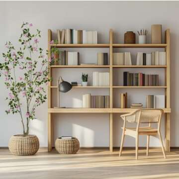 VIGGDA 8FT Artificial Bougainvillea Tree for Indoors