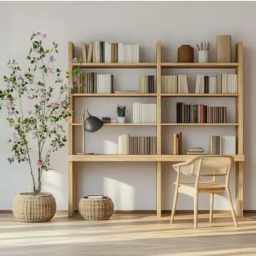 VIGGDA 8FT Artificial Bougainvillea Tree for Indoors