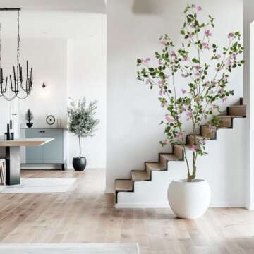 VIGGDA 8FT Artificial Bougainvillea Tree for Indoors