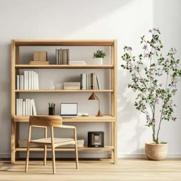 VIGGDA 8FT Artificial Bougainvillea Tree for Indoors