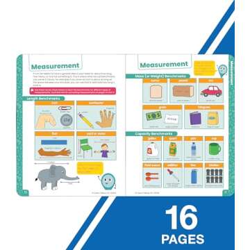 Carson Dellosa Break It Down Grades 3-5 All Things Measurement Math Reference Book, 3rd, 4th, & 5th Grade Math Guide to Measuring Length, Weight, Perimeter, Volume, and Area, Grades 3-5 Math Book