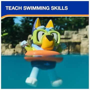 Swimways Bluey Floatin' Figures | Kids Pool Toys