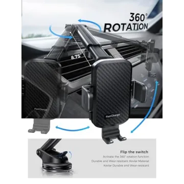 Wireless Car Charger with 15W Fast Charging