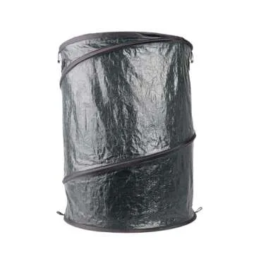 Coghlan's Pop-Up Campsite Trash and Recycling Bin, 2-Pack Combo, Tear-Resistant Polyethylene, 29.5 Gallon Volume (Black/Blue)