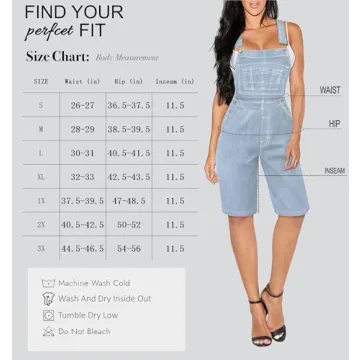 Stylish Stretch Denim Jumpsuit for Women - Casual Versatility