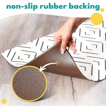 Stylish NALALAS Large Waterproof Dog Mat for Pets