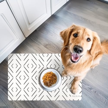 Stylish NALALAS Large Waterproof Dog Mat for Pets