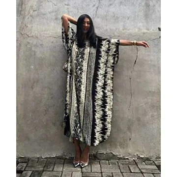 Stylish Bsubseach Kaftan Dresses for Women Plus Size