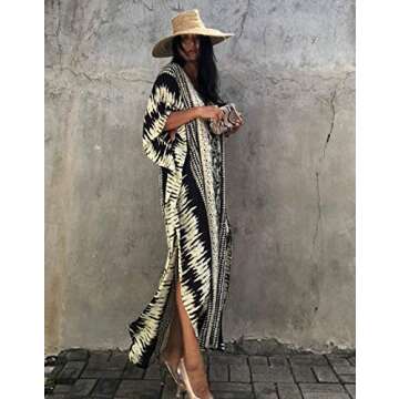 Stylish Bsubseach Kaftan Dresses for Women Plus Size