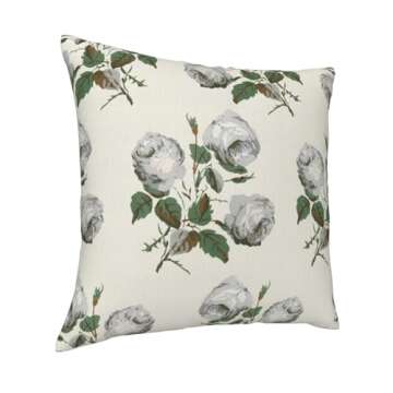 Bugana Floral Green Grey Designer Pillow High End Accent Pillow Boho Geometric Modern Art Farmhouse ...