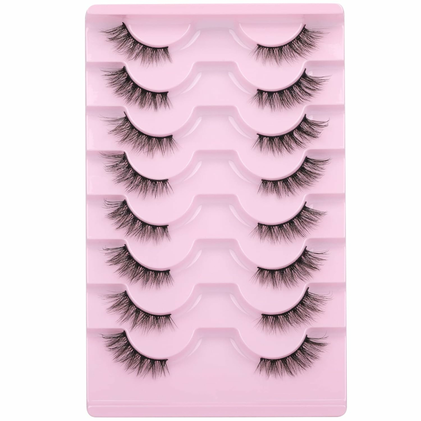 Mavphnee Half Lashes - Natural Wispy Cat Eye Effect