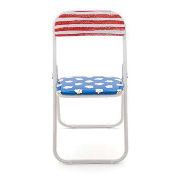 Seletti Blow Pop Corn Folding Chair with Decor