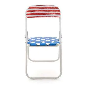 Seletti Blow Pop Corn Folding Chair with Decor