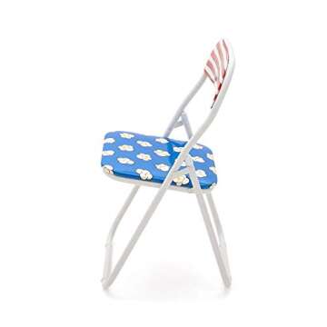 Seletti Blow Pop Corn Folding Chair with Decor