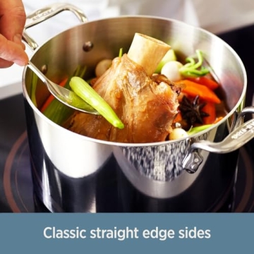 Premium All-Clad D3 12-Inch Stainless Steel Fry Pan