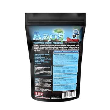 Xtreme Gardening Azos Beneficial Bacteria - Natural Growth Promoter, 6-oz