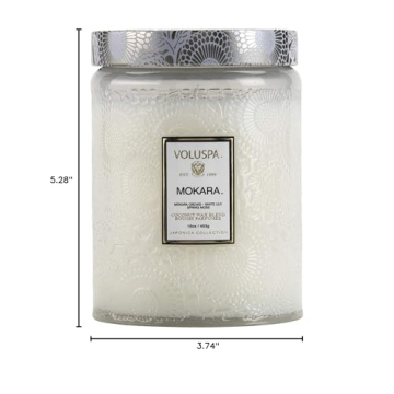 Voluspa Mokara Candle - 18 oz Clean Burn Aromatic Bliss