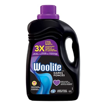 Woolite Darks Liquid Laundry Detergent, HE Compatible, Midnight Breeze Scent - 148 Fl Oz / 4.4 L - 9...