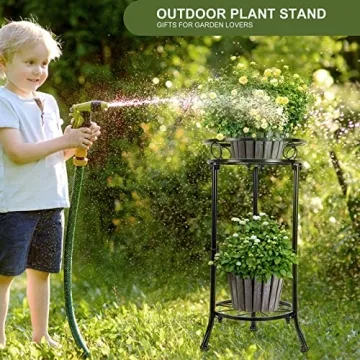 YHIJURS 20.3" Elegant Indoor Plant Stand