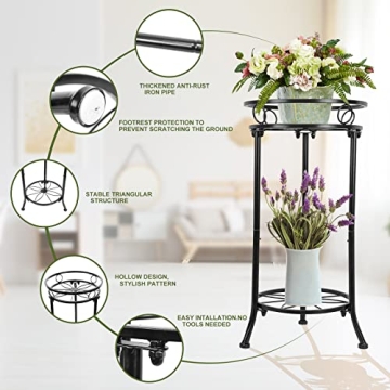 YHIJURS 20.3" Elegant Indoor Plant Stand