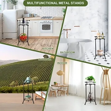 YHIJURS 20.3" Elegant Indoor Plant Stand