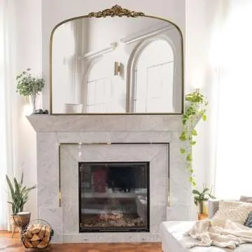 Wemily Vintage Gold Ornate Baroque Mirror for Elegant Decor