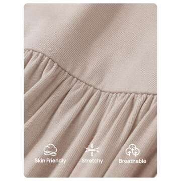 ZESICA Women's Off The Shoulder Maxi Dress 2025 Summer Sleeveless Casual Slim Swing Pleated Formal Party Dresses,Light Khaki,Medium