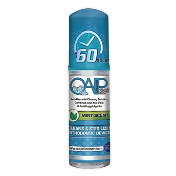 OAP Cleaner - Cleans & Sterilizes Removable Dental and Ortho Appliances - Foam