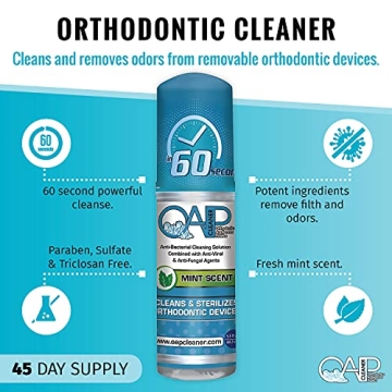 OAP Cleaner - Fast Sanitizing Foam for Dental Appliances