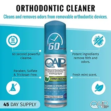 OAP Cleaner - Fast Sanitizing Foam for Dental Appliances