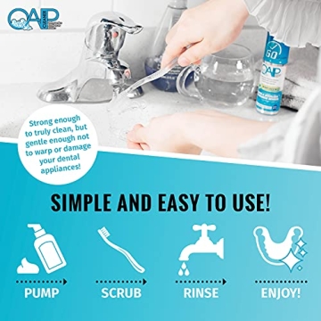 OAP Cleaner - Fast Sanitizing Foam for Dental Appliances