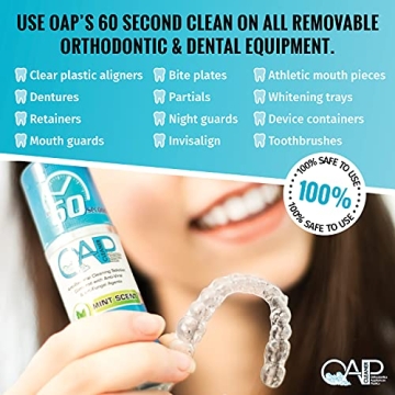 OAP Cleaner - Fast Sanitizing Foam for Dental Appliances