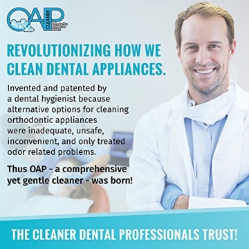 OAP Cleaner - Fast Sanitizing Foam for Dental Appliances