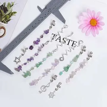 40Pcs Crystal Stone Hair Accessories for All Styles