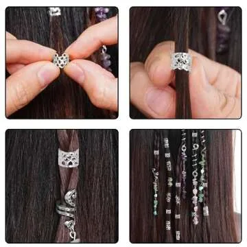 40Pcs Crystal Stone Hair Accessories for All Styles